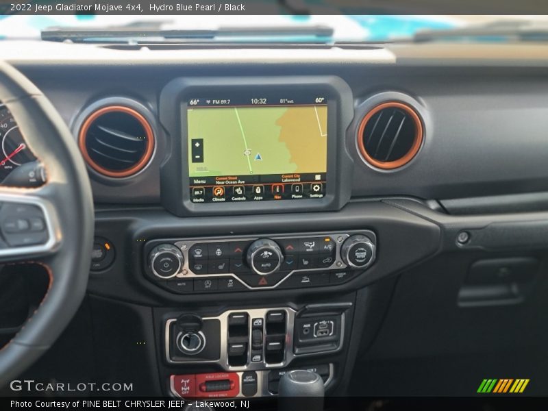 Hydro Blue Pearl / Black 2022 Jeep Gladiator Mojave 4x4