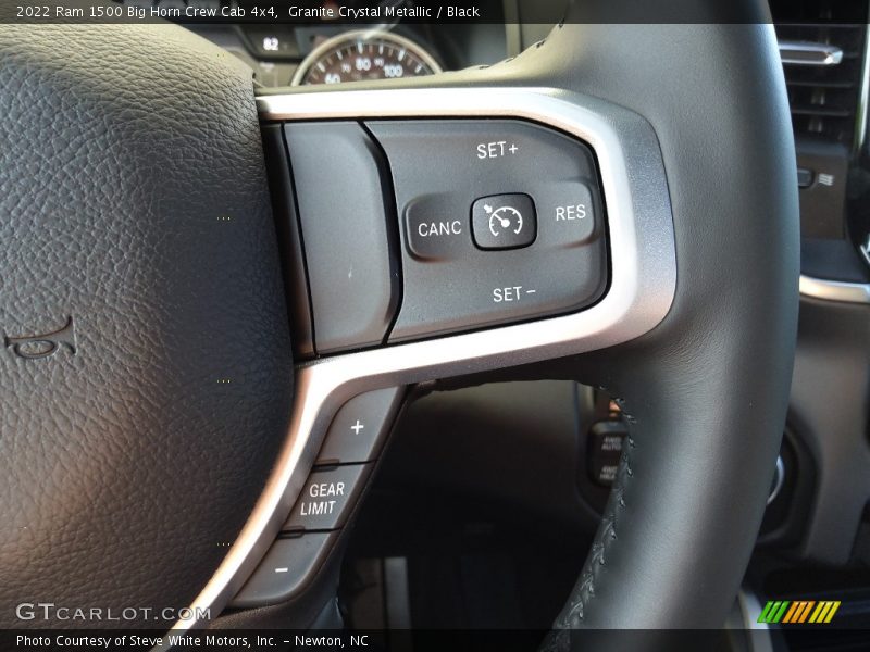 Granite Crystal Metallic / Black 2022 Ram 1500 Big Horn Crew Cab 4x4