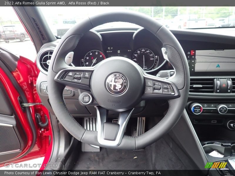  2022 Giulia Sprint AWD Steering Wheel