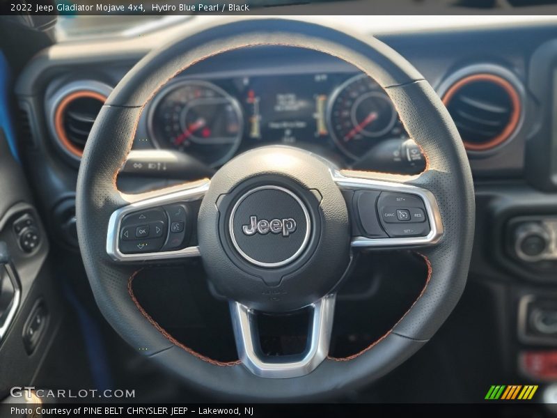 Hydro Blue Pearl / Black 2022 Jeep Gladiator Mojave 4x4