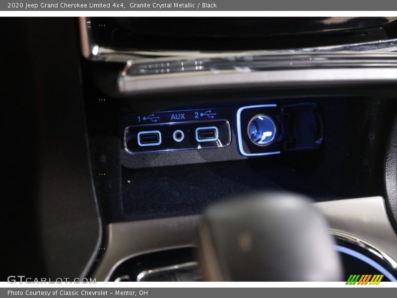 Granite Crystal Metallic / Black 2020 Jeep Grand Cherokee Limited 4x4