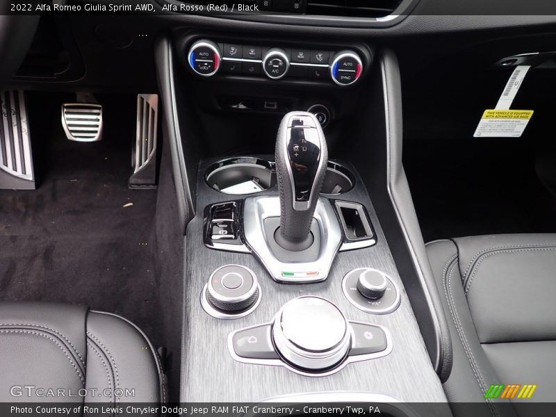  2022 Giulia Sprint AWD 8 Speed Automatic Shifter