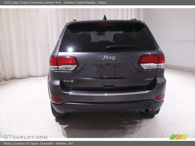 Granite Crystal Metallic / Black 2020 Jeep Grand Cherokee Limited 4x4