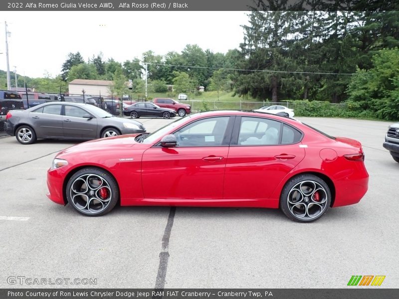  2022 Giulia Veloce AWD Alfa Rosso (Red)
