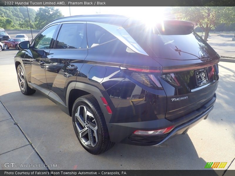Phantom Black / Black 2022 Hyundai Tucson Limited AWD
