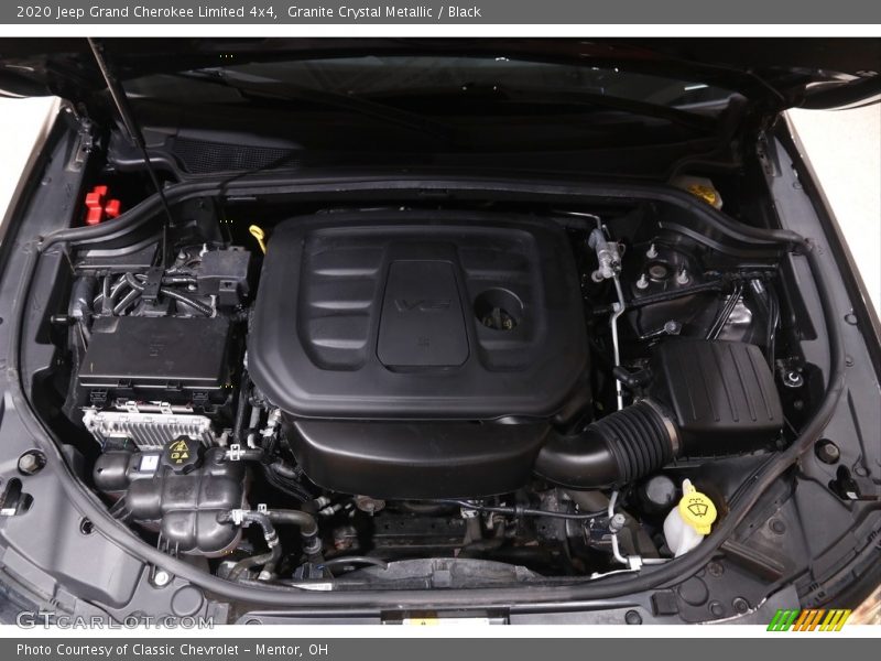 Granite Crystal Metallic / Black 2020 Jeep Grand Cherokee Limited 4x4