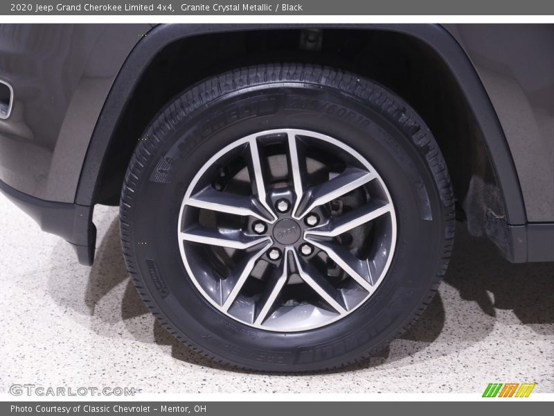 Granite Crystal Metallic / Black 2020 Jeep Grand Cherokee Limited 4x4