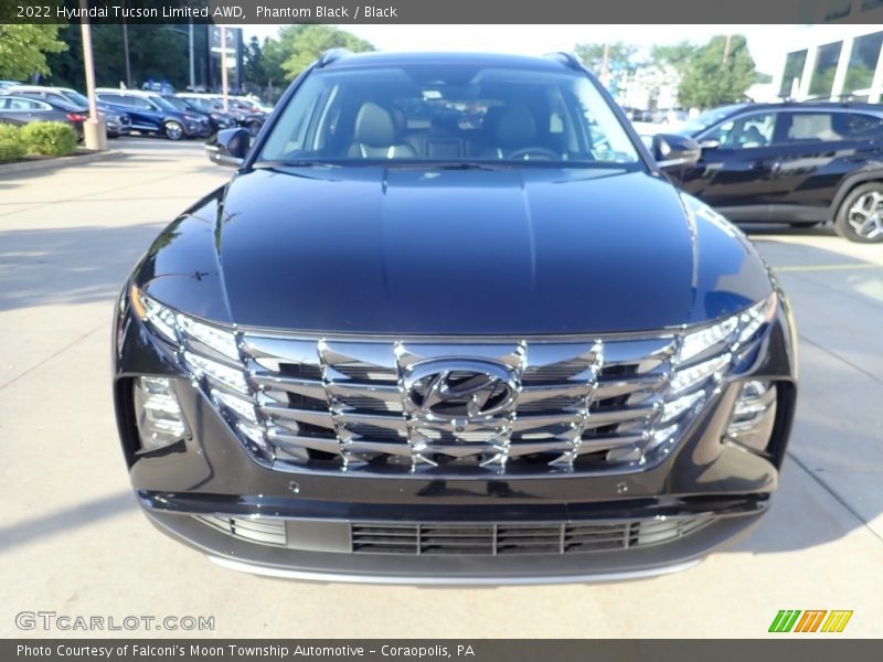 Phantom Black / Black 2022 Hyundai Tucson Limited AWD