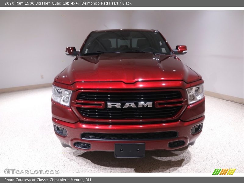 Delmonico Red Pearl / Black 2020 Ram 1500 Big Horn Quad Cab 4x4
