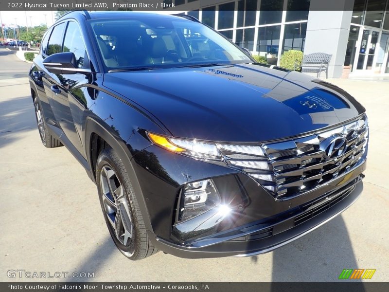 Phantom Black / Black 2022 Hyundai Tucson Limited AWD