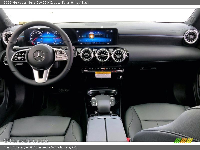 Polar White / Black 2022 Mercedes-Benz CLA 250 Coupe