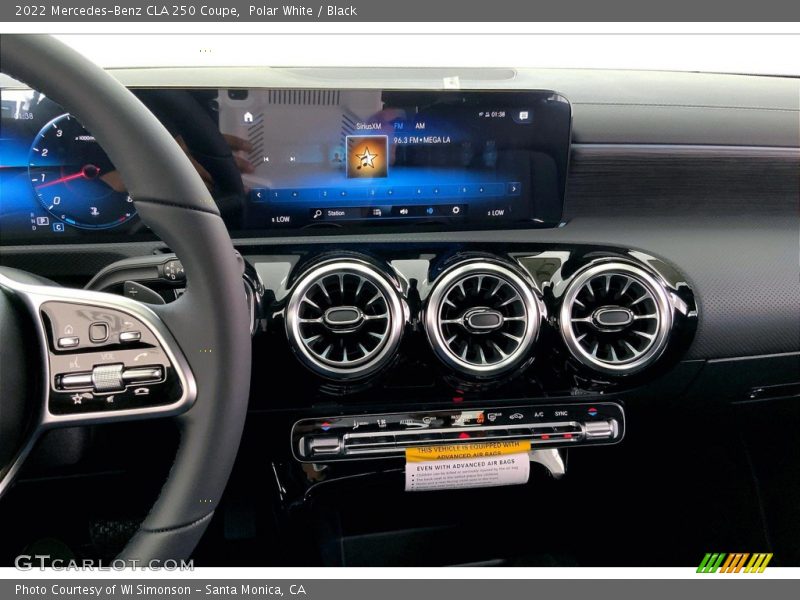 Polar White / Black 2022 Mercedes-Benz CLA 250 Coupe