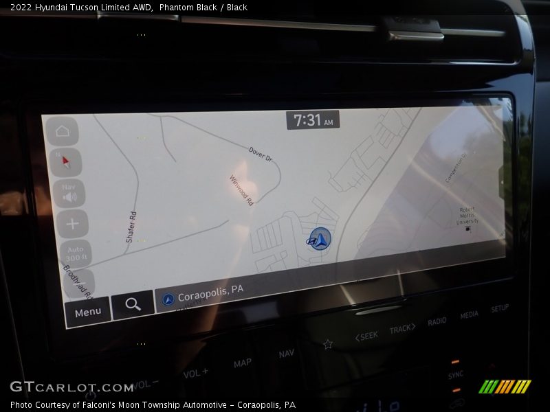 Phantom Black / Black 2022 Hyundai Tucson Limited AWD