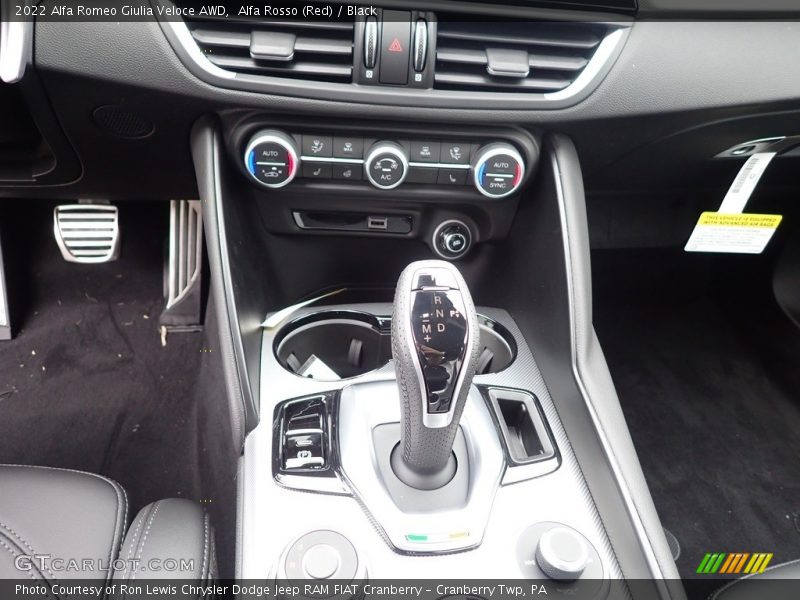  2022 Giulia Veloce AWD 8 Speed Automatic Shifter