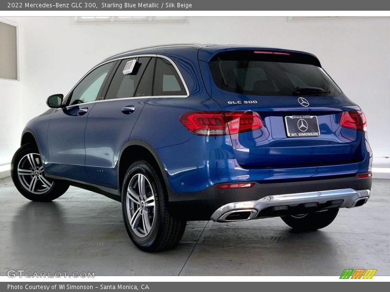 Starling Blue Metallic / Silk Beige 2022 Mercedes-Benz GLC 300