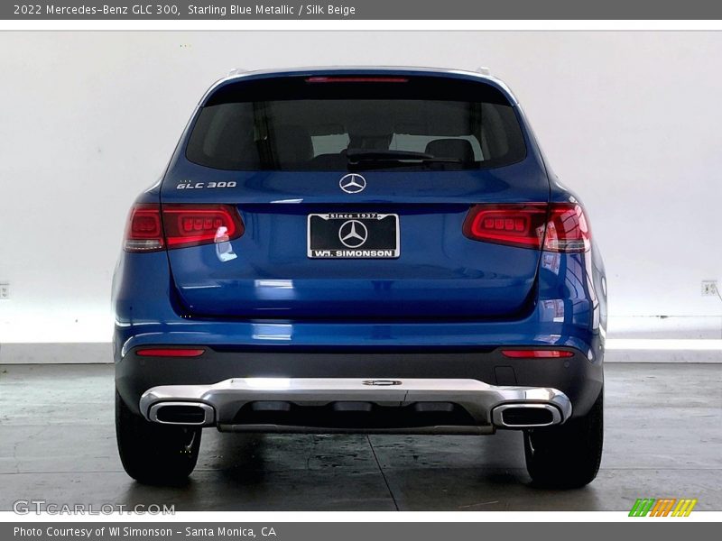 Starling Blue Metallic / Silk Beige 2022 Mercedes-Benz GLC 300