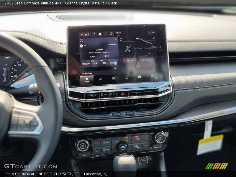 Granite Crystal Metallic / Black 2022 Jeep Compass Altitude 4x4