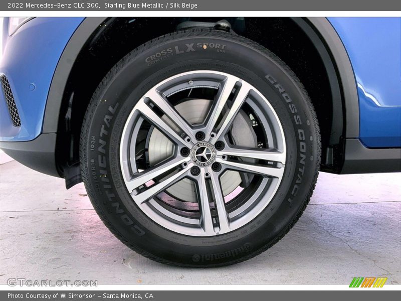Starling Blue Metallic / Silk Beige 2022 Mercedes-Benz GLC 300