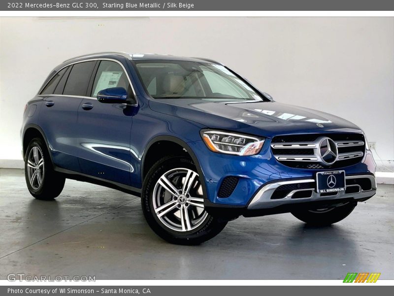 Starling Blue Metallic / Silk Beige 2022 Mercedes-Benz GLC 300