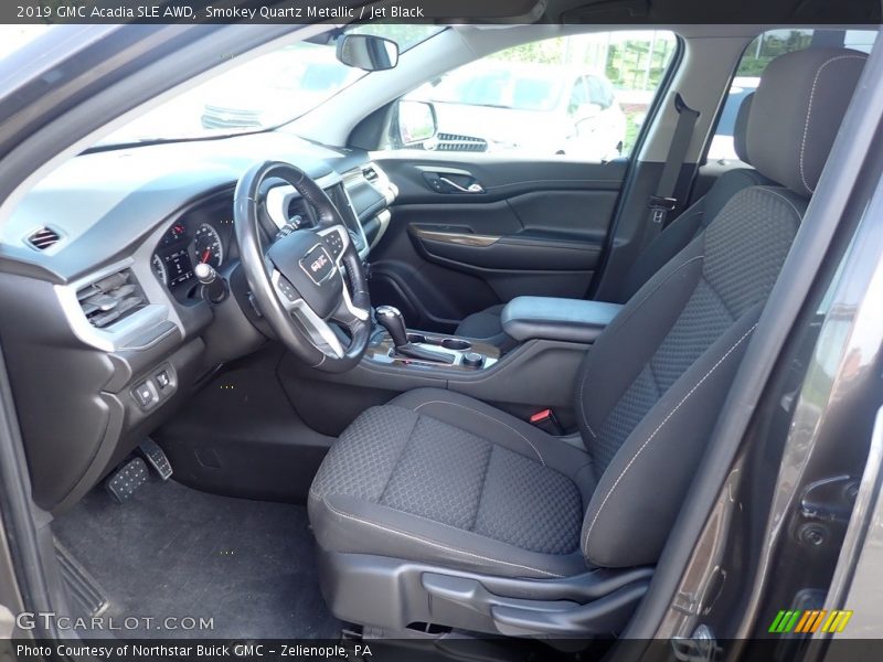 Smokey Quartz Metallic / Jet Black 2019 GMC Acadia SLE AWD