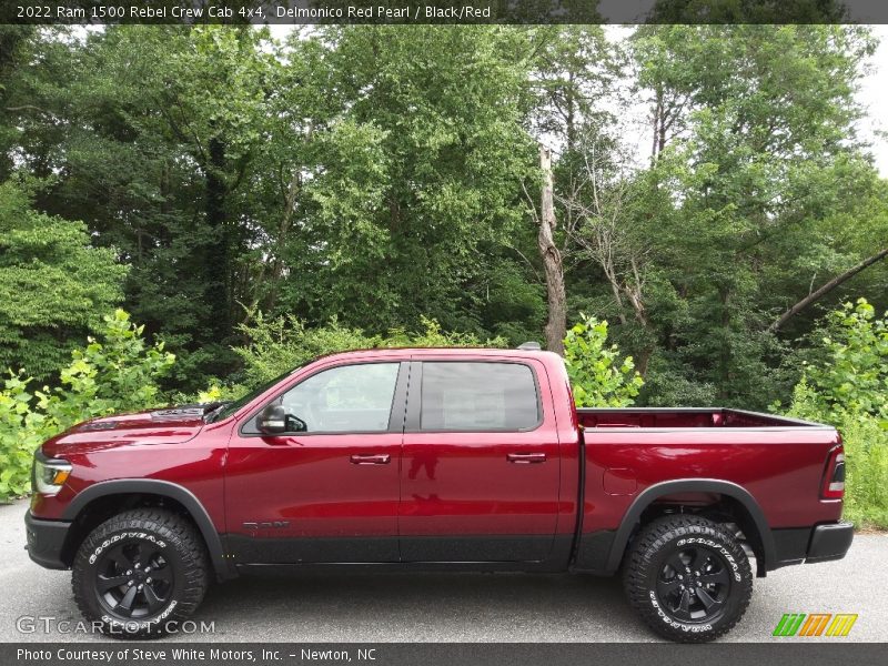  2022 1500 Rebel Crew Cab 4x4 Delmonico Red Pearl