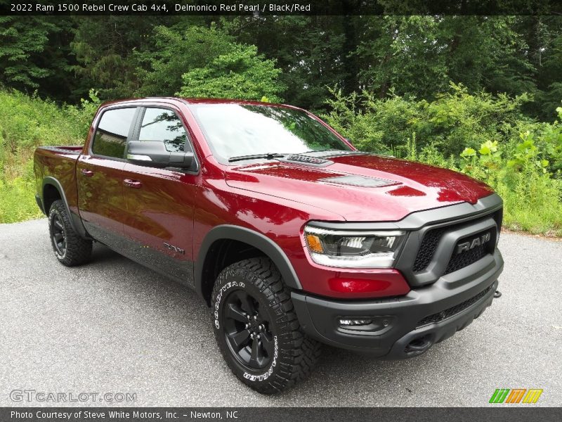 Front 3/4 View of 2022 1500 Rebel Crew Cab 4x4
