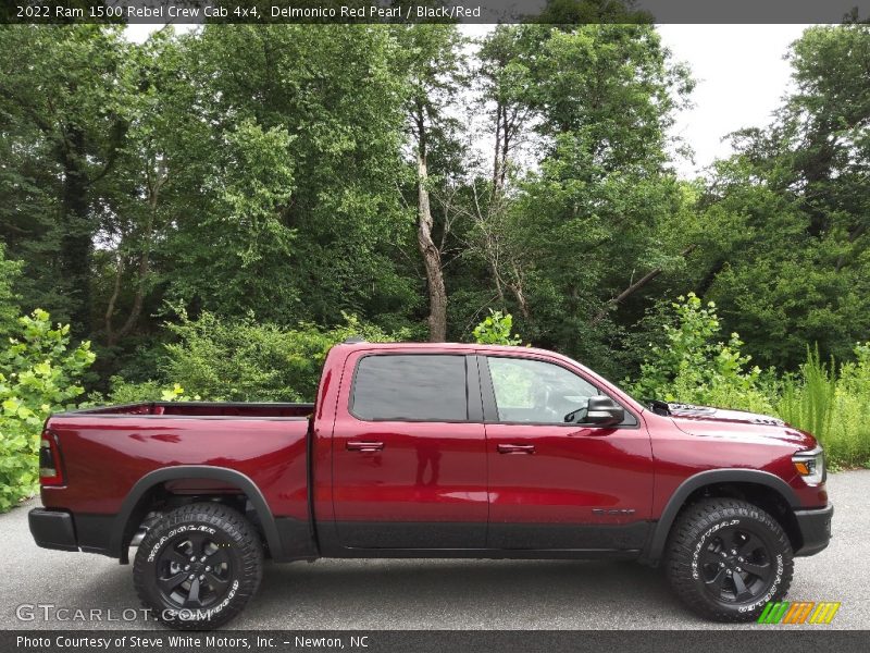  2022 1500 Rebel Crew Cab 4x4 Delmonico Red Pearl
