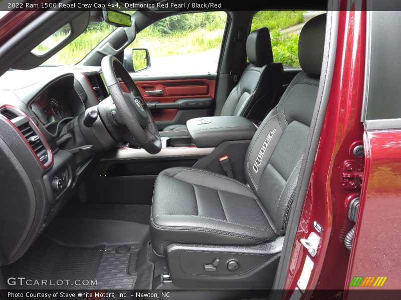  2022 1500 Rebel Crew Cab 4x4 Black/Red Interior