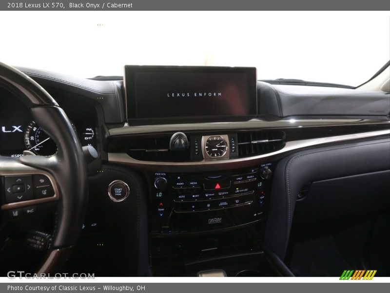 Black Onyx / Cabernet 2018 Lexus LX 570