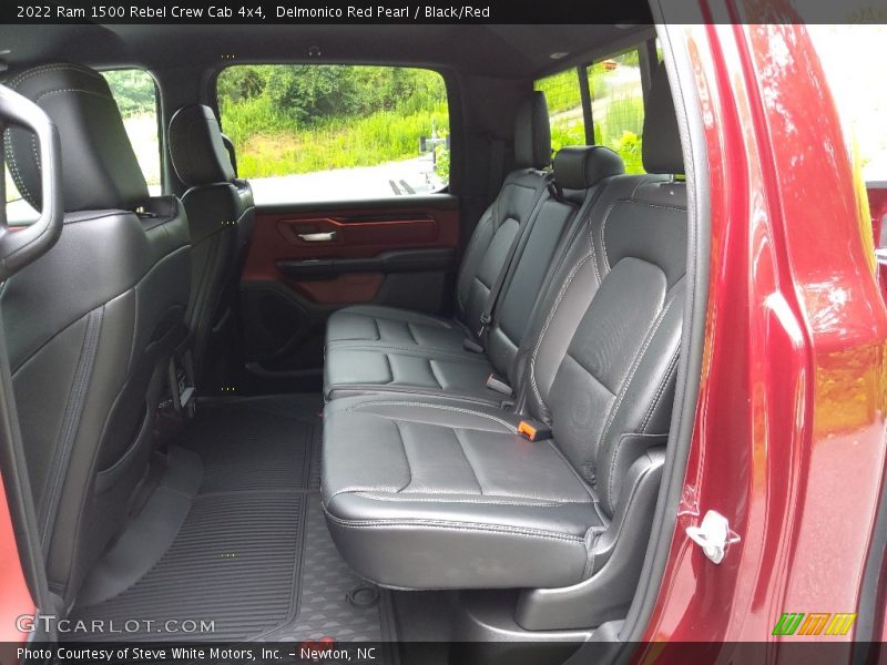 Rear Seat of 2022 1500 Rebel Crew Cab 4x4