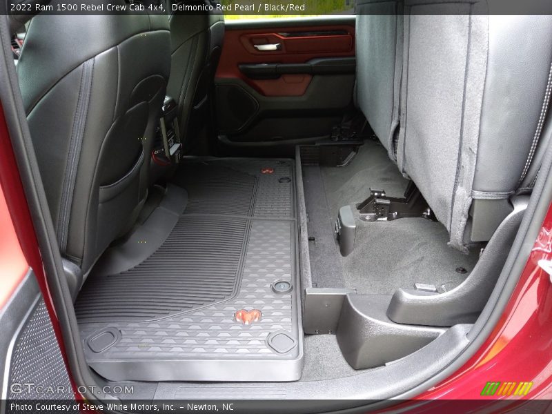 Rear Seat of 2022 1500 Rebel Crew Cab 4x4