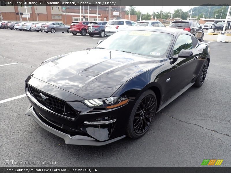  2020 Mustang GT Premium Fastback Shadow Black