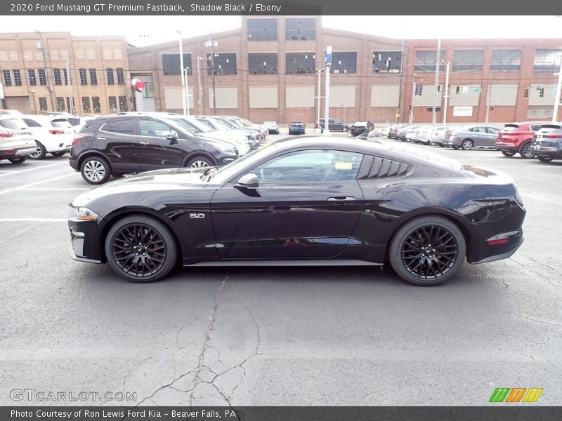  2020 Mustang GT Premium Fastback Shadow Black