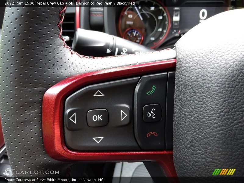 2022 1500 Rebel Crew Cab 4x4 Steering Wheel