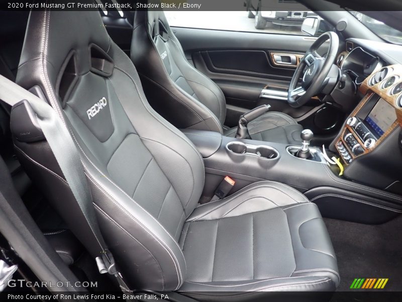  2020 Mustang GT Premium Fastback Ebony Interior