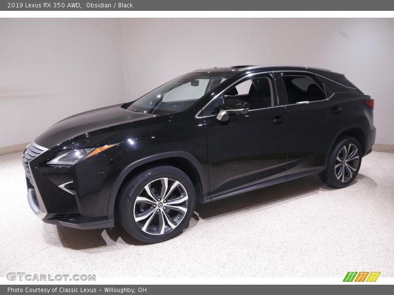 Obsidian / Black 2019 Lexus RX 350 AWD