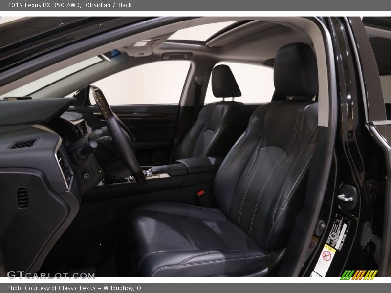 Obsidian / Black 2019 Lexus RX 350 AWD