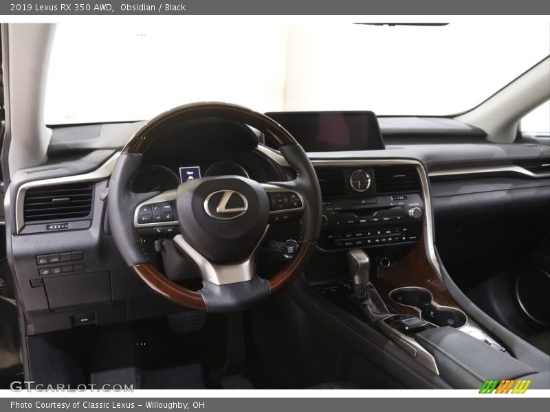 Obsidian / Black 2019 Lexus RX 350 AWD