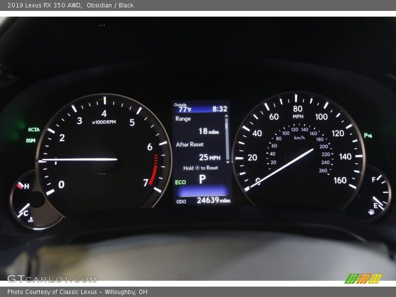 Obsidian / Black 2019 Lexus RX 350 AWD