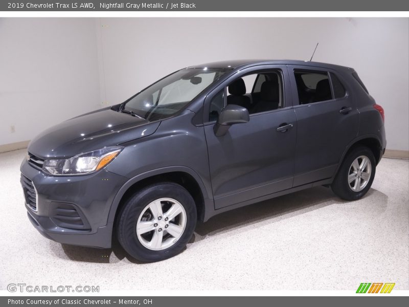 Nightfall Gray Metallic / Jet Black 2019 Chevrolet Trax LS AWD
