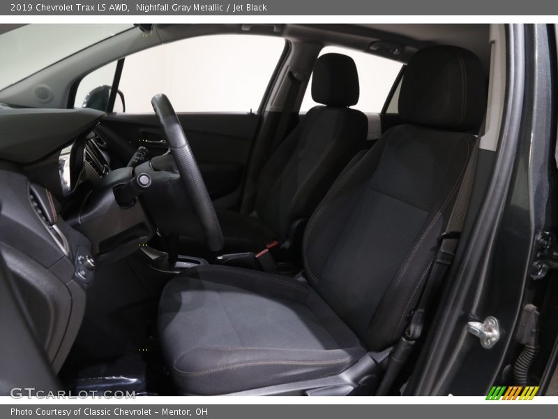 Nightfall Gray Metallic / Jet Black 2019 Chevrolet Trax LS AWD