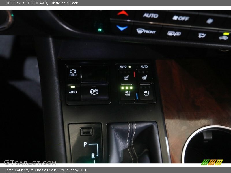 Obsidian / Black 2019 Lexus RX 350 AWD