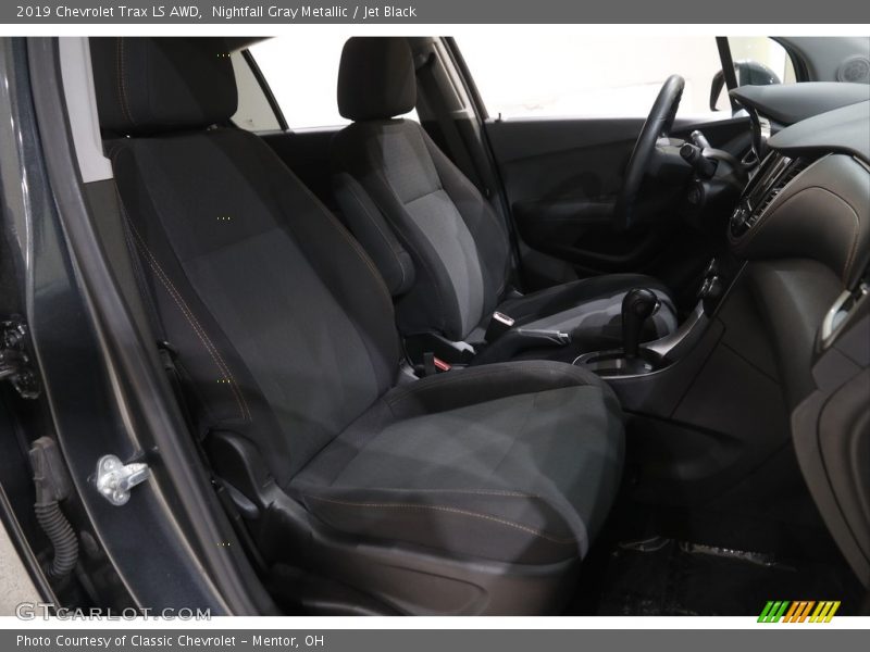Nightfall Gray Metallic / Jet Black 2019 Chevrolet Trax LS AWD