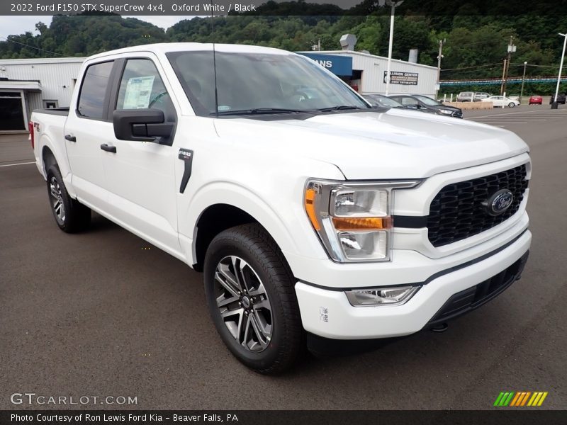 Oxford White / Black 2022 Ford F150 STX SuperCrew 4x4