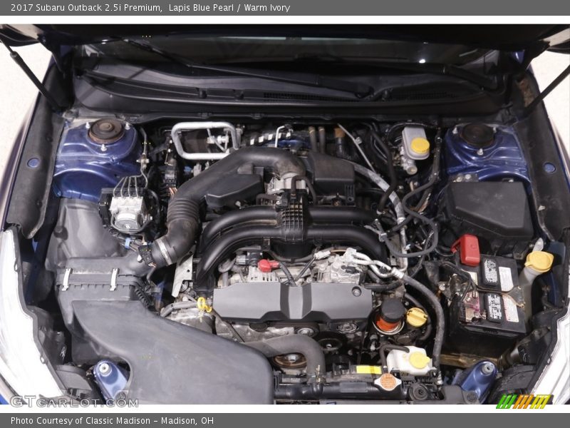 Lapis Blue Pearl / Warm Ivory 2017 Subaru Outback 2.5i Premium