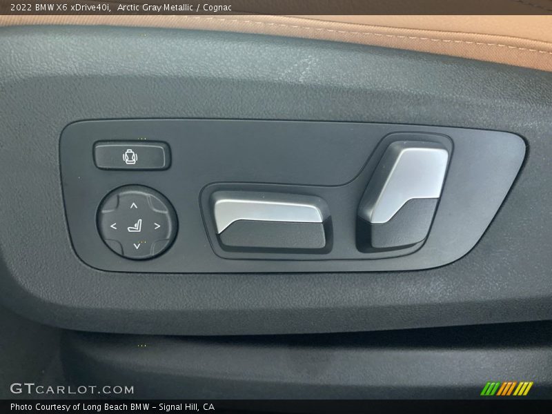 Arctic Gray Metallic / Cognac 2022 BMW X6 xDrive40i