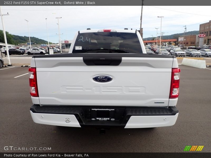 Oxford White / Black 2022 Ford F150 STX SuperCrew 4x4