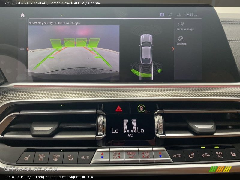 Arctic Gray Metallic / Cognac 2022 BMW X6 xDrive40i