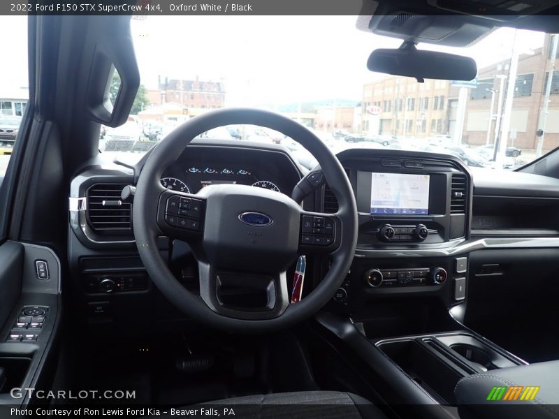 Oxford White / Black 2022 Ford F150 STX SuperCrew 4x4