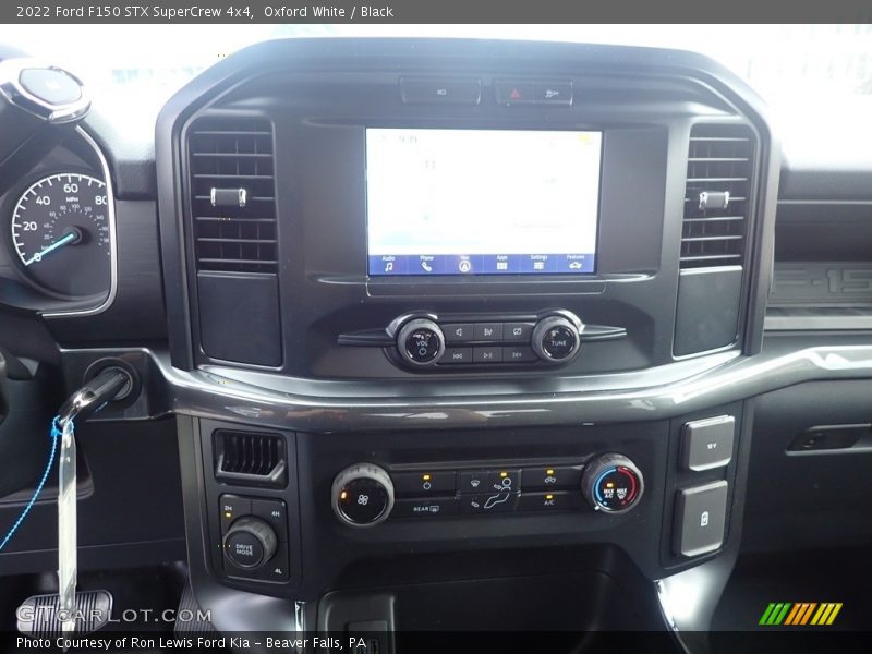 Controls of 2022 F150 STX SuperCrew 4x4